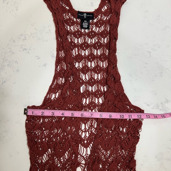 Red Halter Backless Sundress for a Night Out - Picture 8 of 10